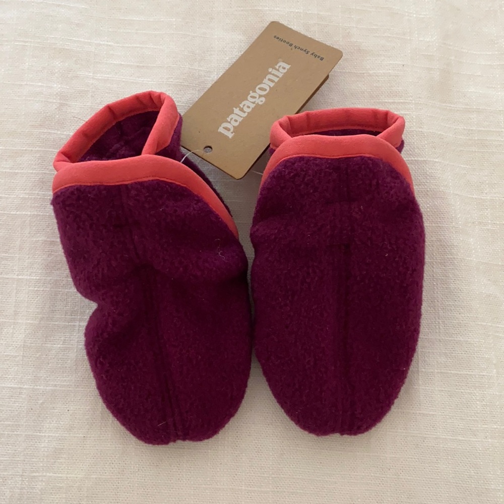Patagonia baby booties